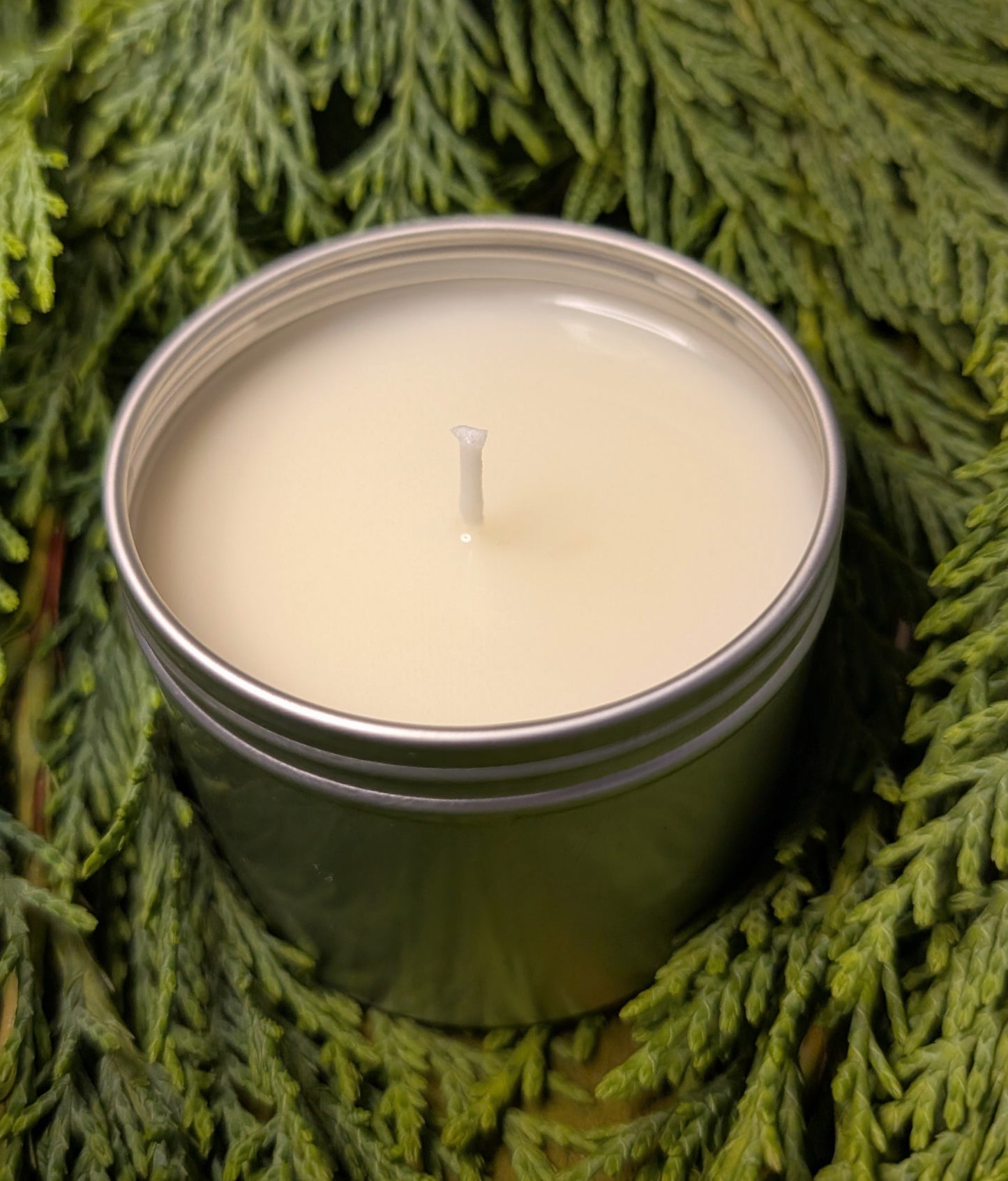 Cedar cotton wick candle