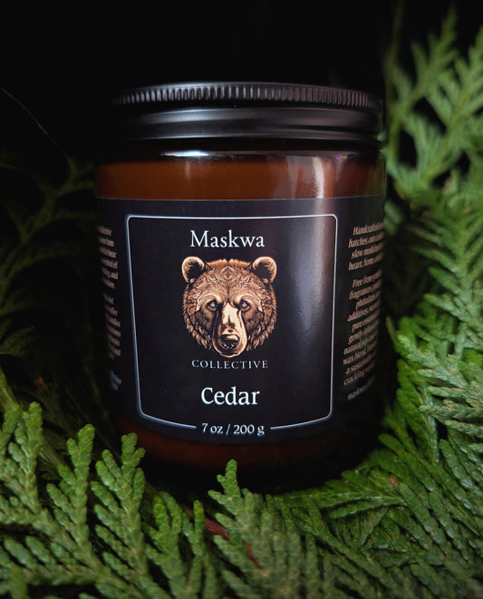 Cedar Wooden Wick Candle